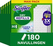 Swiffer Dry Vloerreiniger Vloerdoekjes - 6 x 30 navullingen