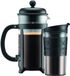 Set French Press + Carafe de voyage en plastique avec CD