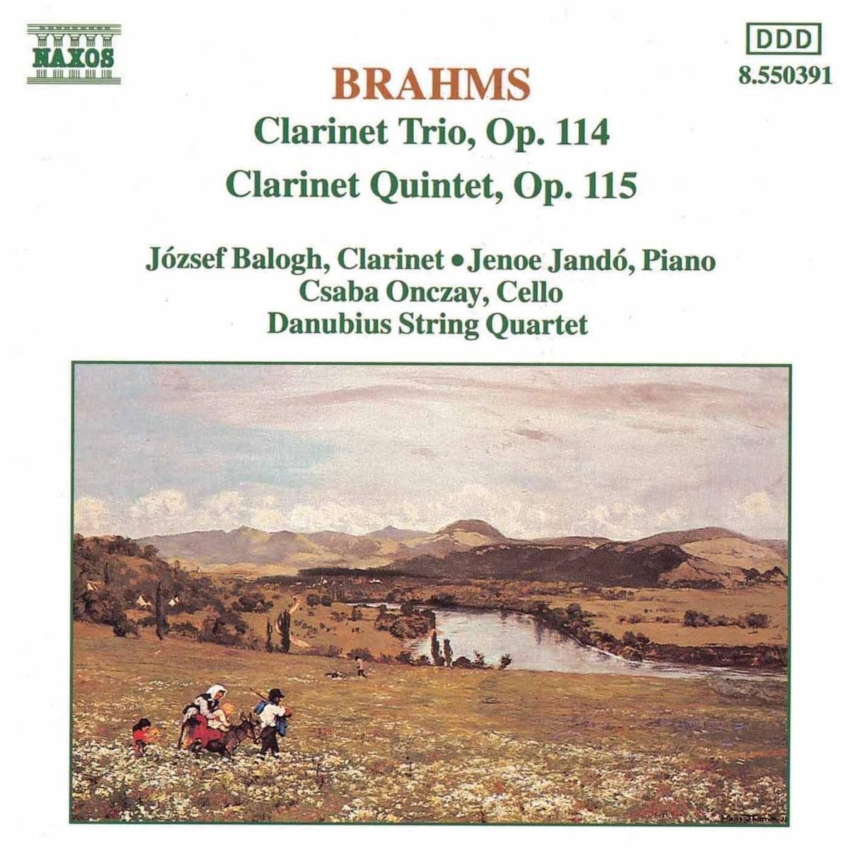 OUTHERE Johannes Brahms: Trio per Clarinetto Violoncello e Piano Opus 114 - Quintetto per Clarinetto Opus 115 - CD