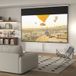 Projector screen 120 inches 16:9 wall or ceiling mount white