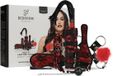 Bedroom Fantasies Lace & Leather Look 8-delige Bondage Set Rood
