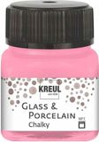 Kreul Glasverf - Porseleinverf - Candy Rose - Extra Mat - Chalky - 20ml