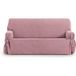 ECOMMERC3 2-zitsbankhoes van jacquard-stof, niet elastisch, kleur: roze, met decoratieve strikken en elegante bescherming voor je bank