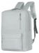 Verk 27813 Bagage cabine sac à dos pour l'avion, 18–20 l, 45 x 30 x 16 cm, gris