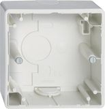 Schneider Electric Opbouwbehuizing 1V - Polarwit - Systeem M
