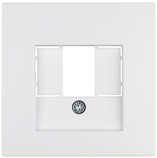 HAGER 10331909 - Veiligheidsplaatjes voor stopcontacten - wit - kunststof - universeel