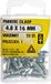 Deltafix PARKERS CIL.KOP 4,8 x 16mm