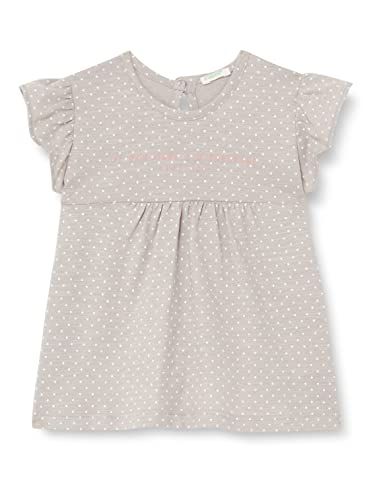 United Colors of Benetton Kinder T-shirt - Grijs - 56 cm