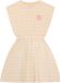 Noppies Jurk sleeveless stripe - Bone White - Maat 140