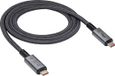 Akyga AK-USB-45 USB-kabel USB-C stekker, USB-C stekker 1.00 m Grijs