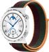 Strap-it Bracelet intelligent en nylon - Convient pour Huawei Watch GT 3 Pro 43mm - Cerise foncée