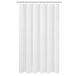N&Y HOME Extra lang douchegordijn voering stof 182,9 x 203 cm, hotelkwaliteit, wasbaar, witte spa badkamer gordijnen met doorvoertules, 72 x 80 cm
