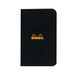 RHODIA 119159Cpack - Set van 20 Geniete Notitieboeken Zwart