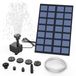 Fontaine solaire Fontaine solaire à énergie solaire Fontaine d'extérieur 2,5W