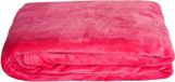 Rose Couverture douillette 220x240 cm Couverture polaire Couverture de salon en polyester Couvre-lit
