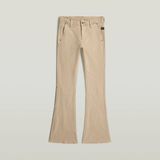 G-Star 3301 Flare Chino Beige/khaki Taille: W27L34