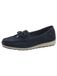 Tamaris Comfort dames loafer - Blauw - Maat 37
