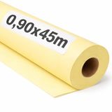 OFITURIA Kraftpapier, pastelgeel, rol 0,90 x 45 m, 3 rollen