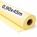 OFITURIA Kraftpapier, pastelgeel, rol 0,90 x 45 m, 3 rollen