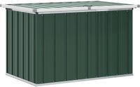 vidaXL Tuinbox Groen Staal 109x67x65 cm