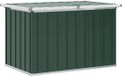 vidaXL Tuinbox Groen Staal 109x67x65 cm