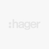 Hager Vervangings-glasplaat 10-delige set voor drukknopmelder RXE01D