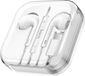 Hoco M1 Max Crystal Oordopjes met Type-C en Microfoon - Wit