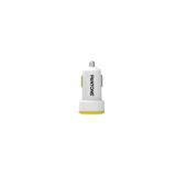 Celly PT-DC1USBY Universele Autolader met 1 USB-poort, Sigarettenaansteker, Wit/Geel