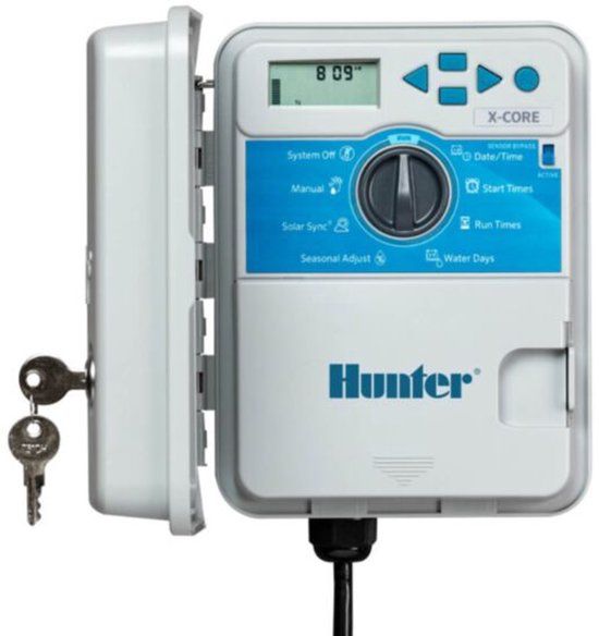 Hunter X-Core 801 - 8 stations outdoor sproeicomputer