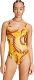 adidas Sportswear adidas x FARM 3-Stripes Badpak - Dames - Oranje