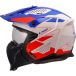 LS2 OF606 Drifter helm Trek wit blauw rood