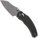 Kizer Vanguard Mini Bulldog V3672SA2 Gray PVD Stonewashed Nitro-V, Gray Micarta, couteau de poche, O.SHO design