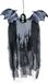 Fiestas Guirca Fiestas Horror decoratie skelet/geraamte pop met vleugels - hangend - 60 cm - Halloween hangdecoratie