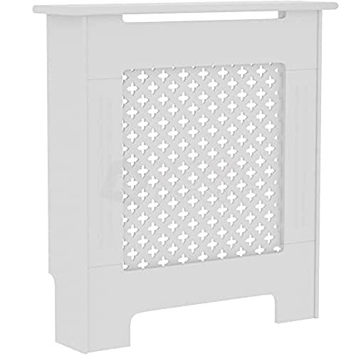 Vida Designs Van de de Radiateurdekking Witte Traditionele Geschilderde MDF Kabin