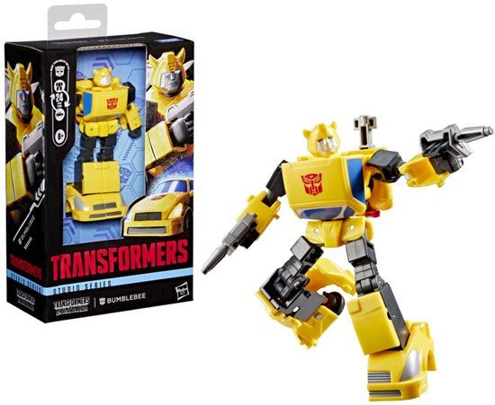 Transformers Studio Series Deluxe Class Bumblebee uit Transformers: Devastation, omvormbare actiefiguur van 10,5 cm, robotspeelgoed voor 8+