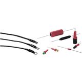 HellermannTyton 300-73050 Gaine thermorétractable sans adhésif Noir 4.80 mm 2.40 mm Ratio de rétreint:2:1 par mètre