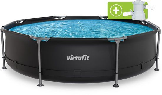 VirtuFit Rond Zwembad - 305 cm - Inclusief Filterpomp