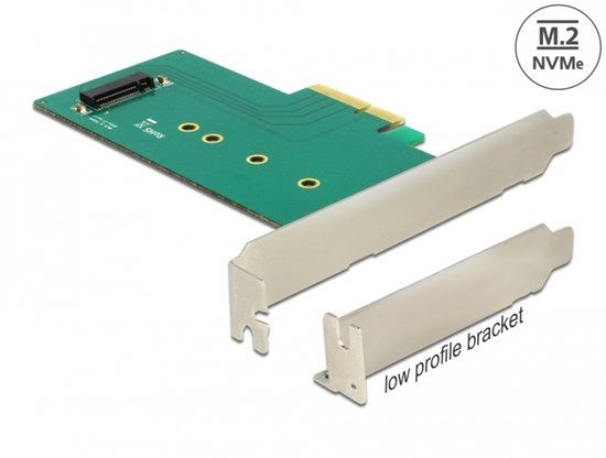 Delock PCI Express x4 Card > 1 x internal NVMe M.2