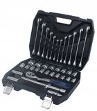 Adler ŚWISTOWSKI 37-delige doppenset 1/2" - Duurzaam Cr-V-staal