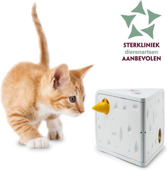 FroliCat Cheese - Automatische Kattenplager - Kattenspeelgoed