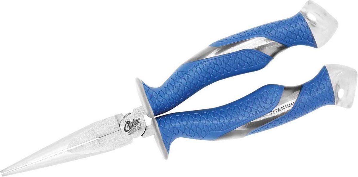 Cuda Vistang 18,5 Cm Titanium/staal Blauw/zilver
