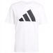 adidas T-shirt Heren - Wit - Polyester - Maat L