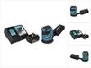 Makita DBO 180 RF1 accu excentrische schuurmachine 18 V 125 mm + 1x accu 3,0 Ah + oplader