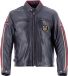 Helstons Ace 10 Years Leren Jas Blauw/Rood 2XL