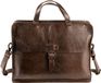 HAROLD'S Leren Business tas Aberdeen Brown Donkerbruin