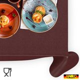 ANRO Tafelkleed Effen linnenlook Meerkleurig 260x140cm Rechte rand Afwasbaar Waterafstotend