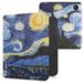 kwmobile hoes compatibel met Kobo Libra 2 - Case voor e-reader in blauw/geel -