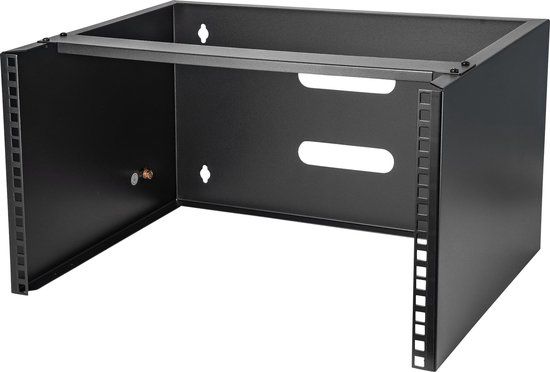 StarTech.com 6U Wandmontage Beugel voor Patchpanelen - Zwart