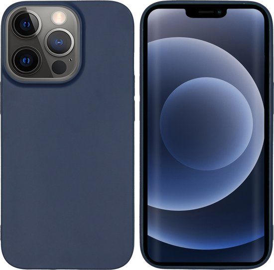 iMoshion Color Backcover - Donkerblauw - iPhone 13 Pro