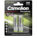Camelion NiMH Always Ready HR6 / AA / 800mAh – Piles rechargeables – 2 pièces